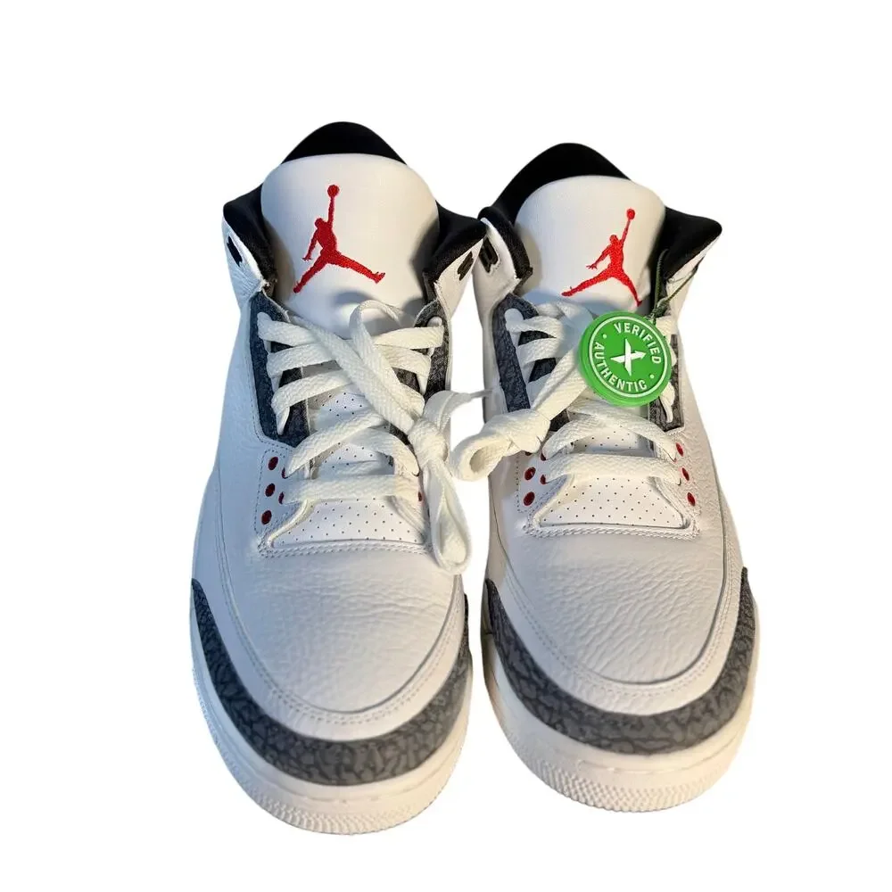 AIR JORDAN 3 RETRO SE JP JAPAN WHITE FIRE RED BLACK DENIM 2020 Men Size 11
